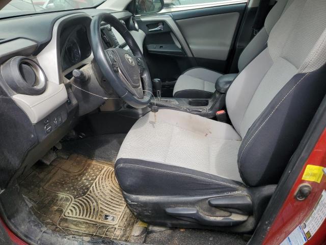  TOYOTA RAV4 2017 Красный