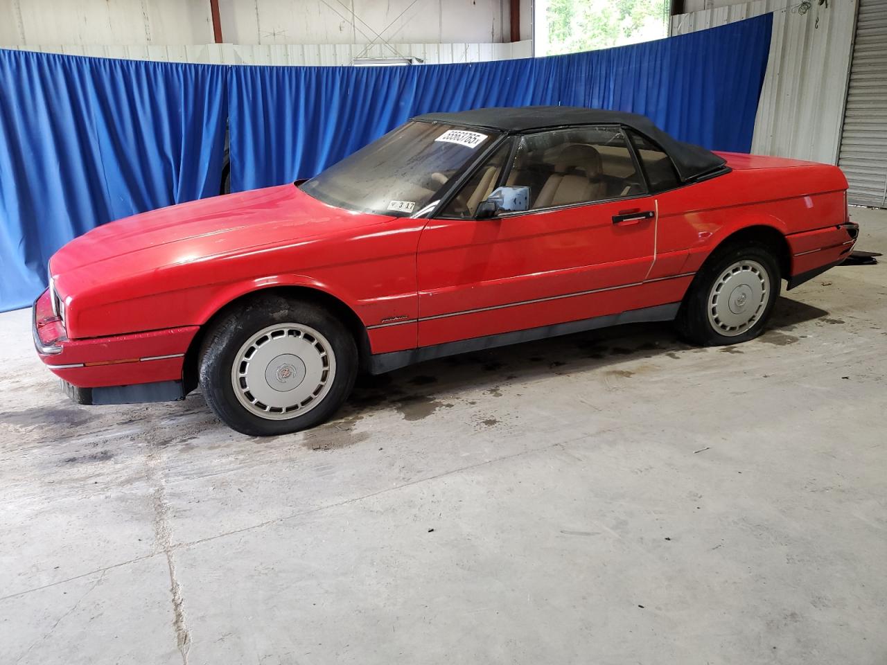 1989 Cadillac Allante VIN: 1G6VR3181KU100205 Lot: 55563765