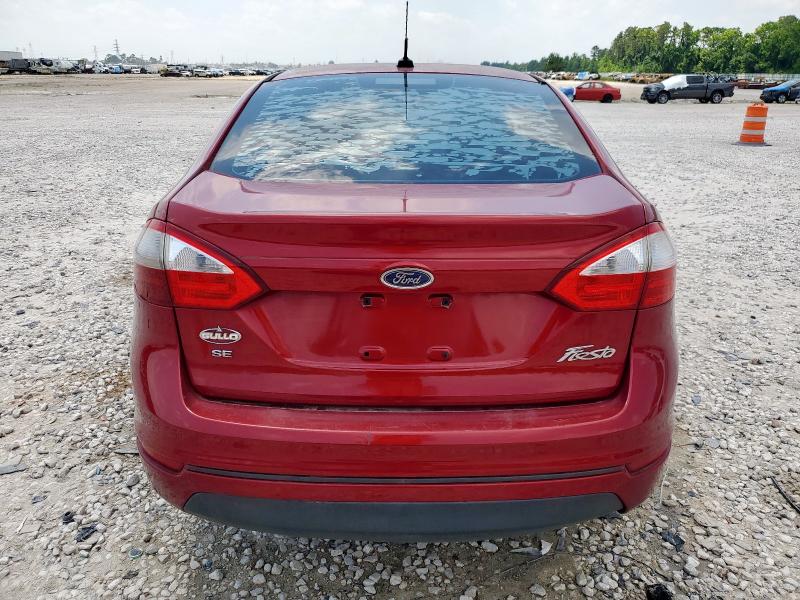  FORD FIESTA 2014 Czerwony