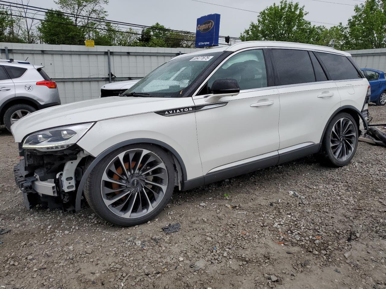 2020 Lincoln Aviator Reserve на продаже в Walton, KY - Front End