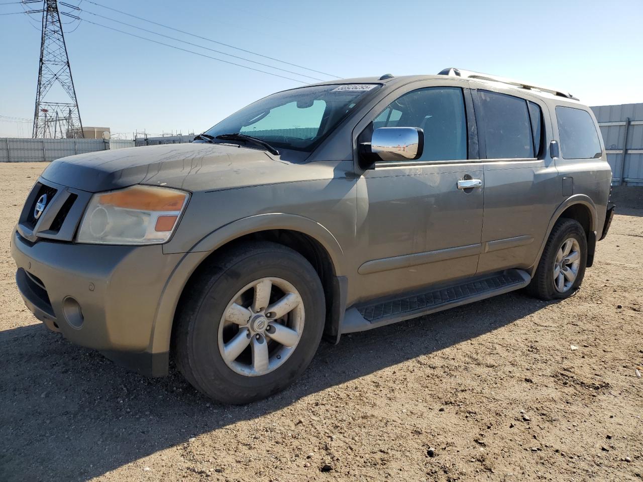 2008 Nissan Armada Se продається в Adelanto, CA - Rear End