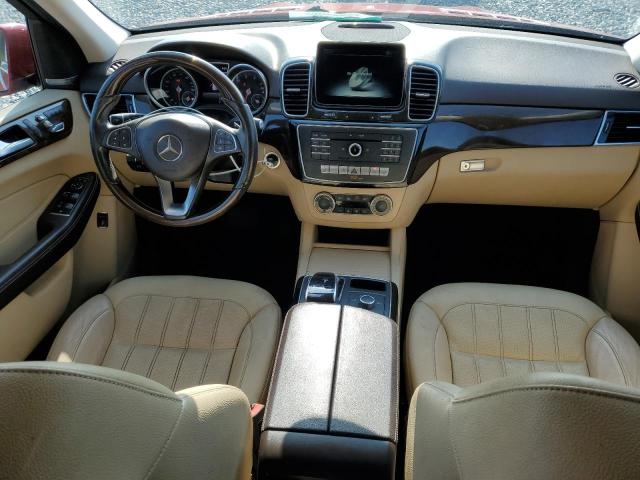  MERCEDES-BENZ GLE-CLASS 2018 Czerwony
