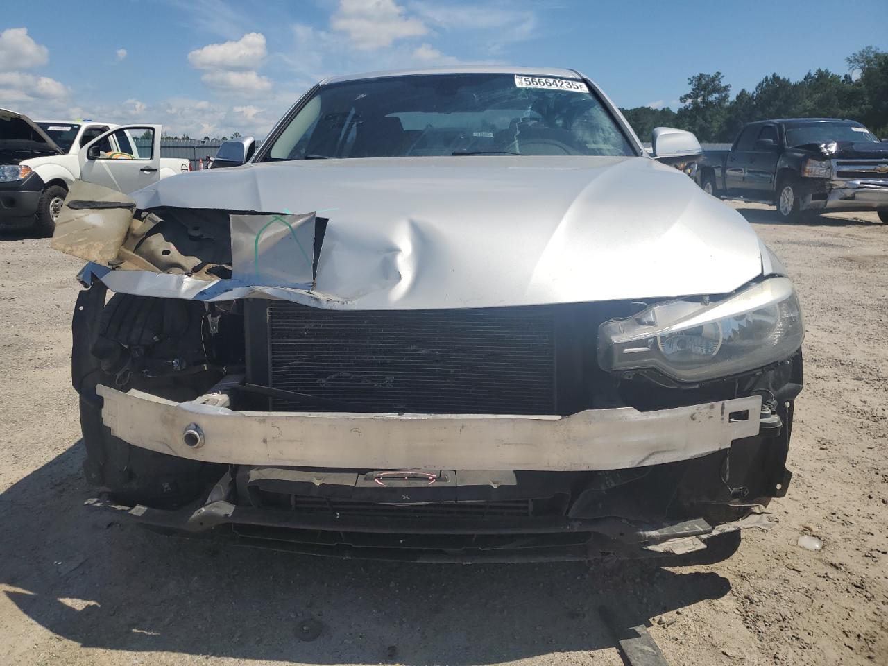 2014 BMW 328 I VIN: WBA3A5C57EF606184 Lot: 56664235