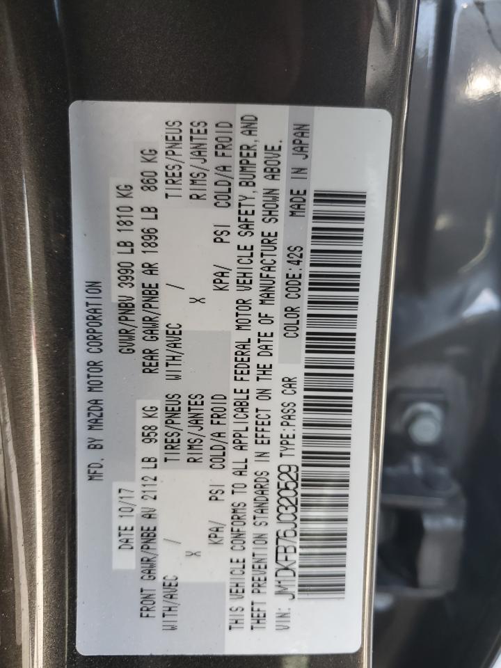 2018 Mazda Cx-3 Sport VIN: JM1DKFB76J0320529 Lot: 56659445