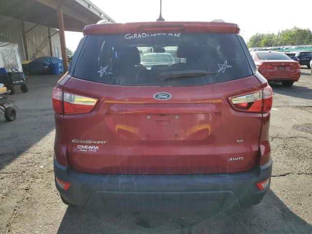  FORD ECOSPORT 2018 Бордовый
