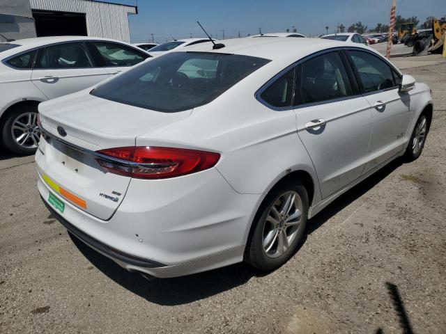  FORD FUSION 2018 Білий