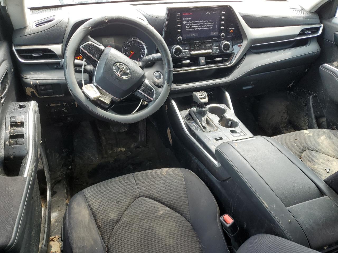 2021 Toyota Highlander L VIN: 5TDCZRAH6MS077003 Lot: 56608825