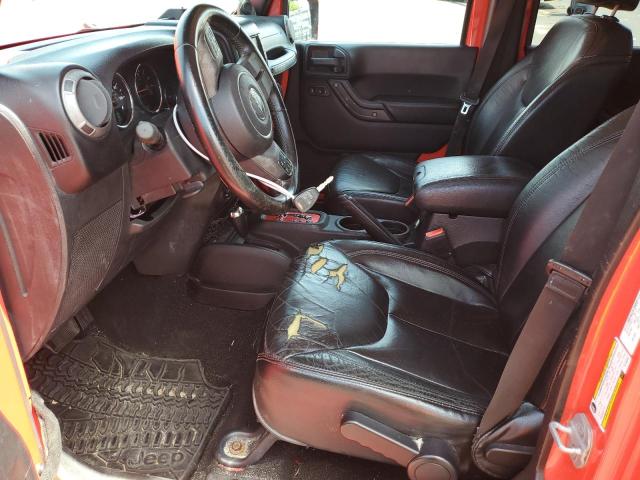  JEEP WRANGLER 2013 Pomarańczowy