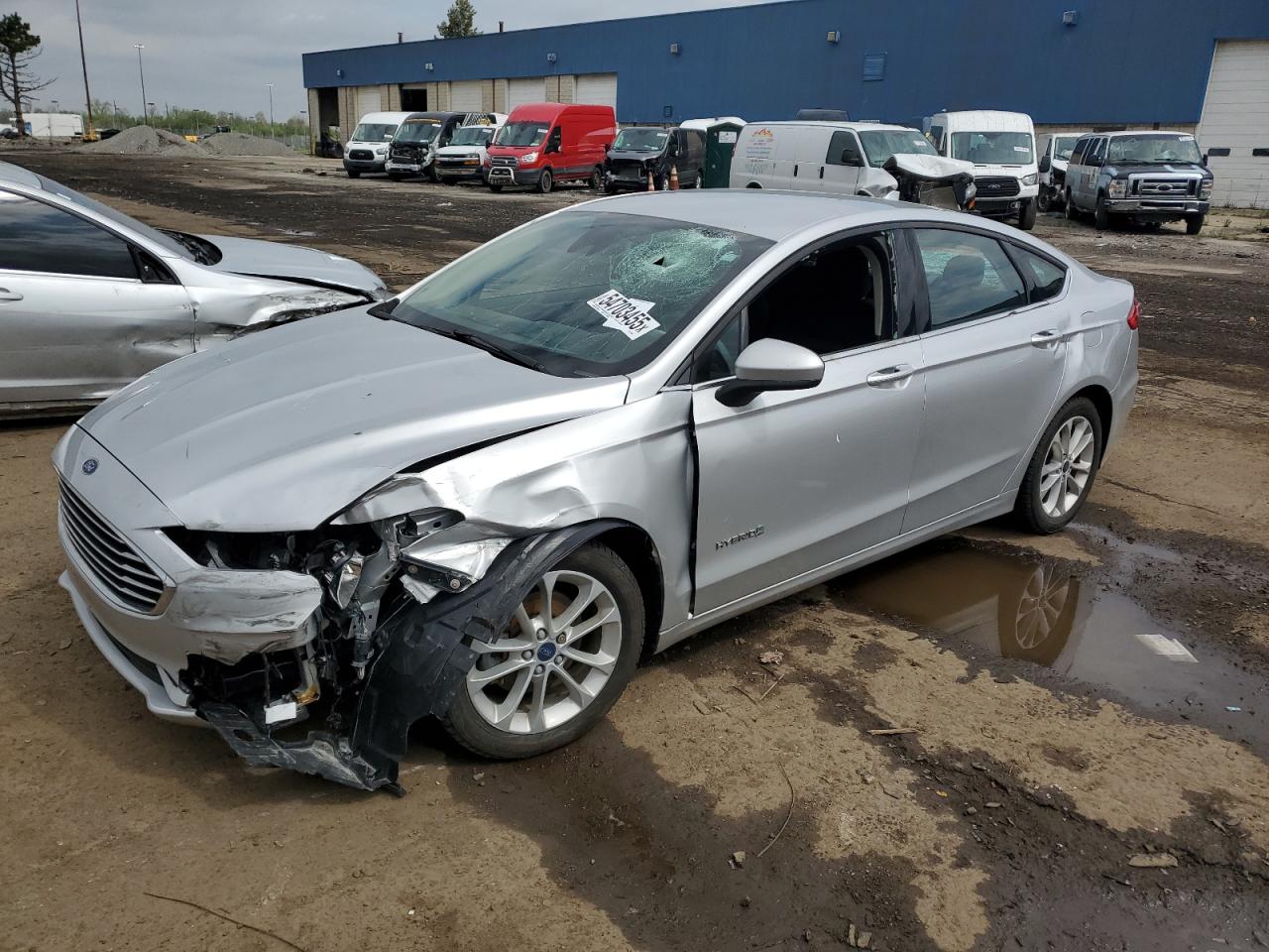 2019 Ford Fusion Se en Venta en Woodhaven, MI - Front End