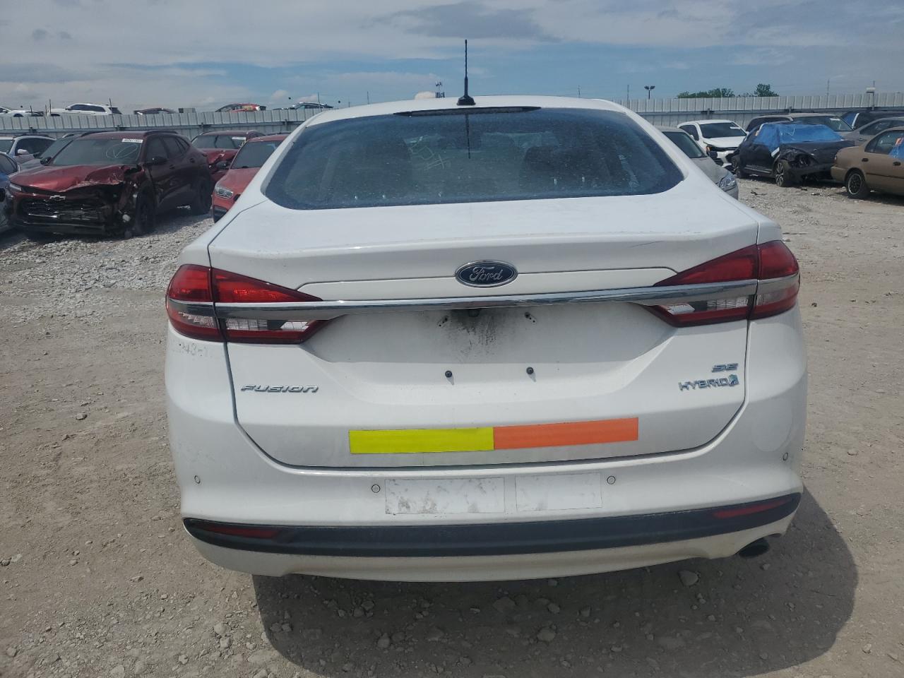 2018 Ford Fusion Se Hybrid VIN: 3FA6P0LU3JR171997 Lot: 54032955