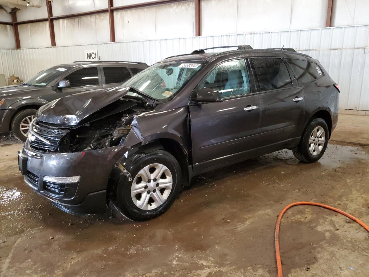 2015 Chevrolet Traverse Ls de vânzare în Lansing, MI - Front End
