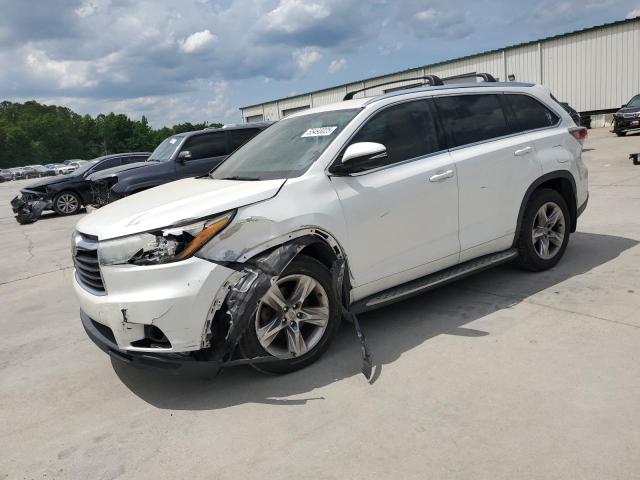  TOYOTA HIGHLANDER 2015 Белый