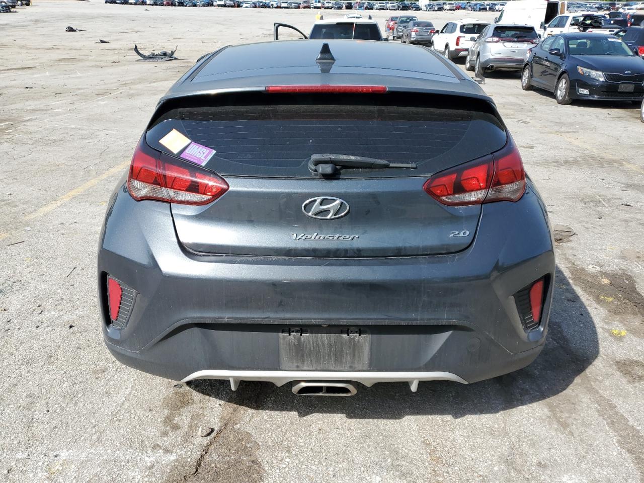2019 Hyundai Veloster Base VIN: KMHTG6AF3KU017980 Lot: 57088175
