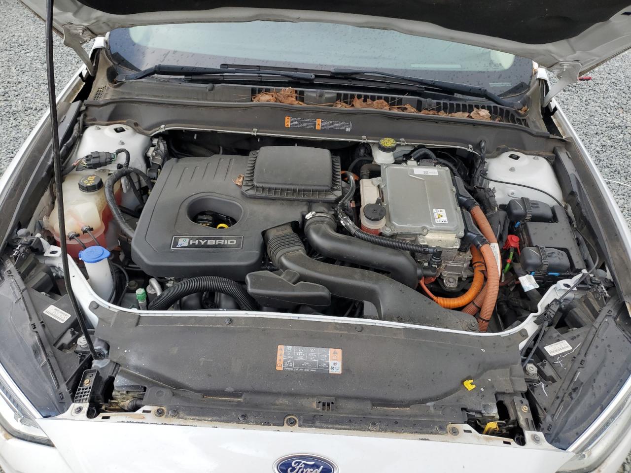 2017 Ford Fusion Se Hybrid VIN: 3FA6P0LU4HR410032 Lot: 54028105