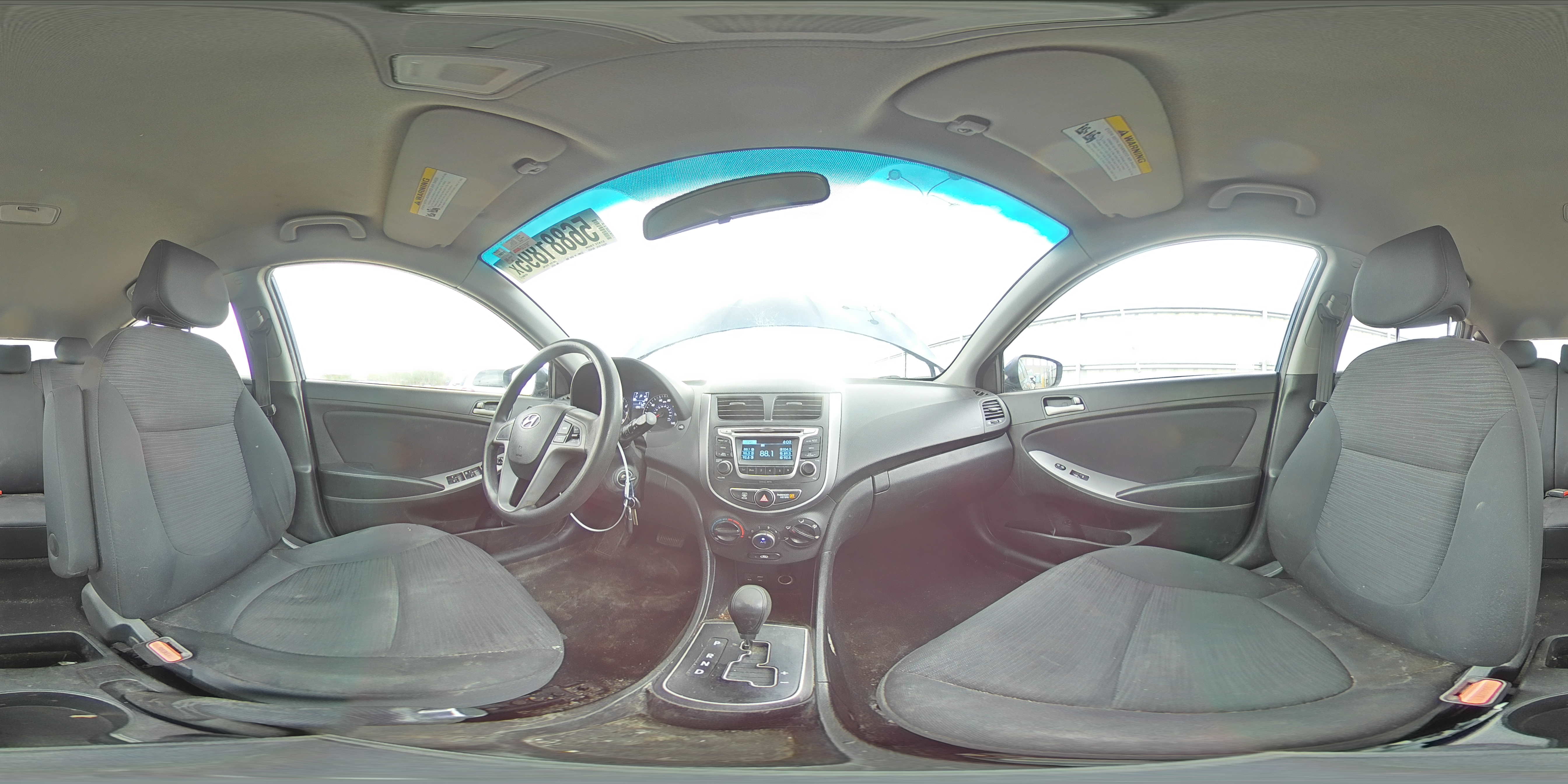 2017 Hyundai Accent Se VIN: KMHCT5AE9HU312751 Lot: 56881895