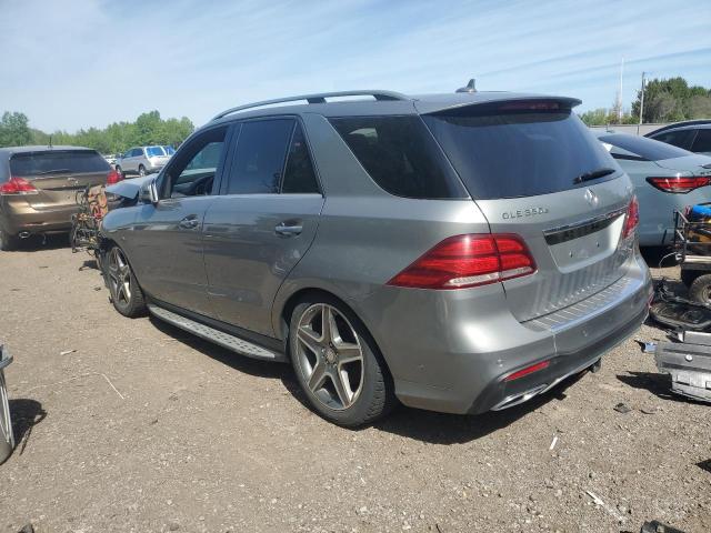  MERCEDES-BENZ GLE-CLASS 2016 Серебристый