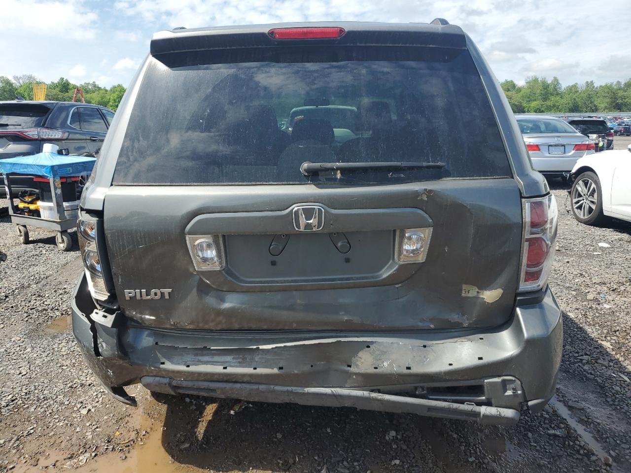 2008 Honda Pilot Vp VIN: 5FNYF18248B039233 Lot: 57203855