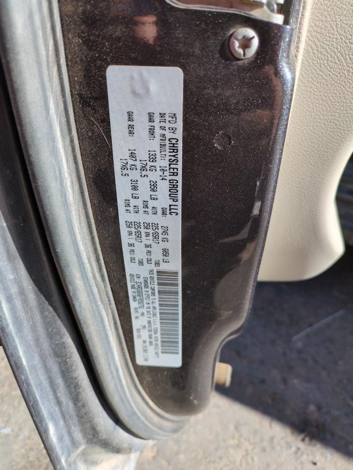 2015 Dodge Grand Caravan Se VIN: 2C4RDGBG6FR592761 Lot: 56436105