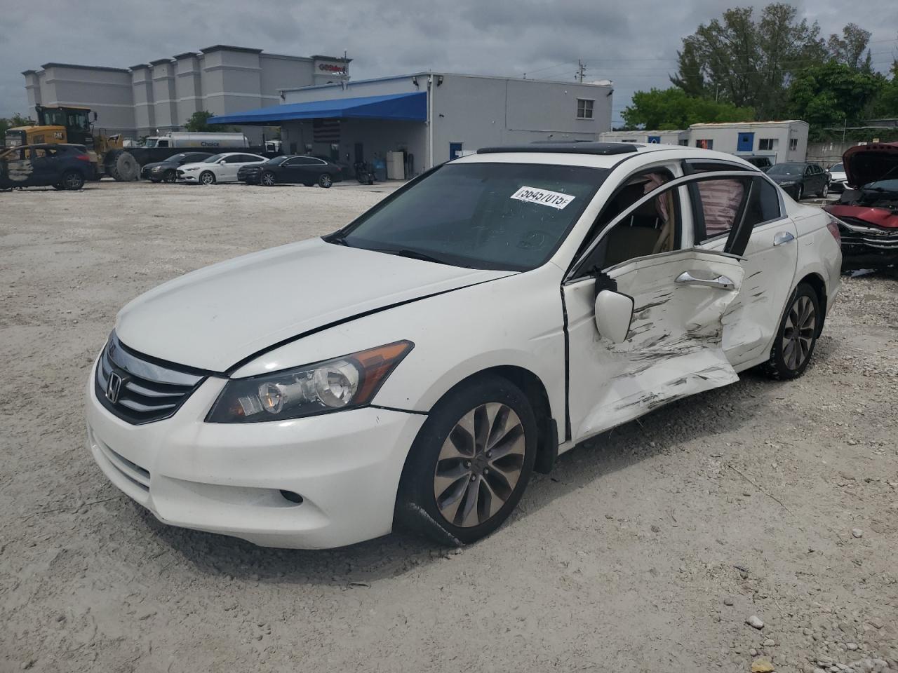 2011 Honda Accord Exl იყიდება Opa Locka-ში, FL - Side