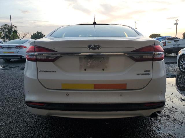  FORD FUSION 2018 Білий
