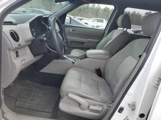  HONDA PILOT 2012 Белый