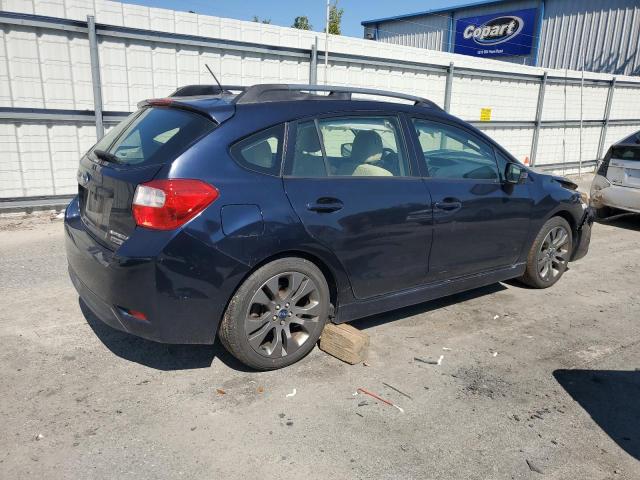  SUBARU IMPREZA 2015 Blue
