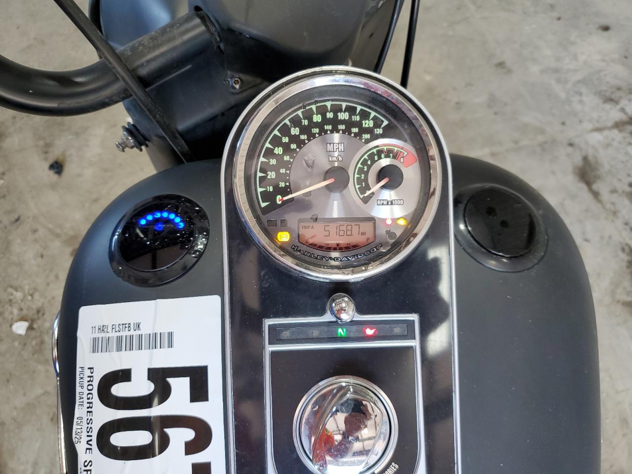 2011 Harley-Davidson Flstfb VIN: 1HD1JN512BB047679 Lot: 56753395