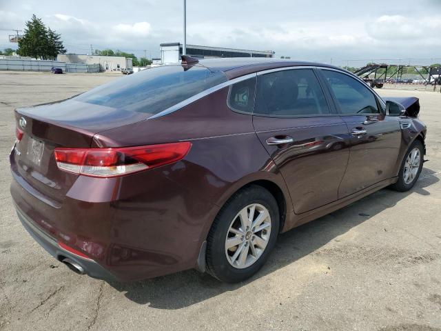  KIA OPTIMA 2017 Бордовый