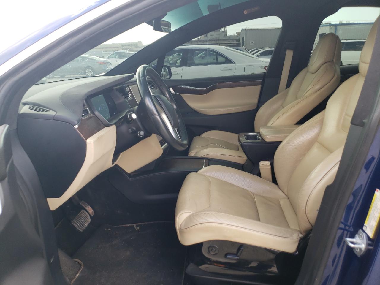 2016 Tesla Model X VIN: 5YJXCBE27GF004120 Lot: 56593815