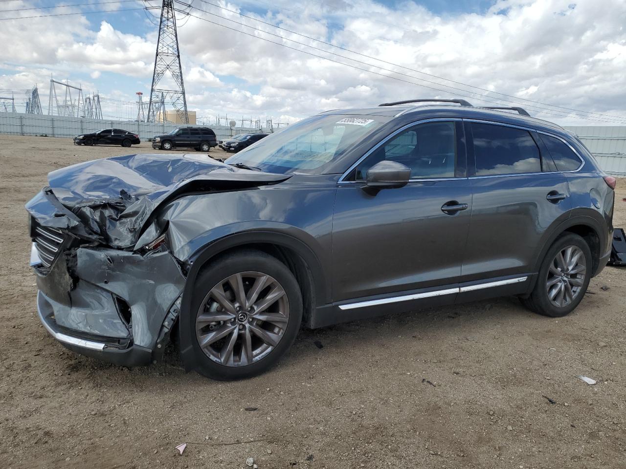 2021 Mazda Cx-9 Grand Touring for Sale in Adelanto, CA - Front End