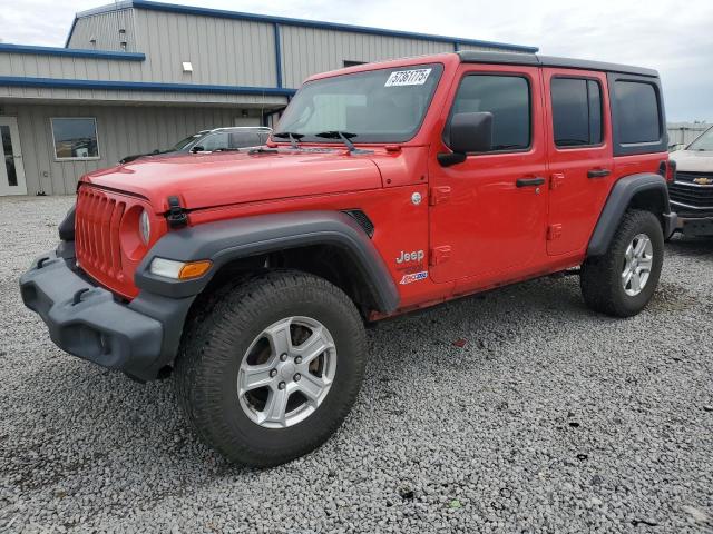  JEEP WRANGLER 2018 Червоний