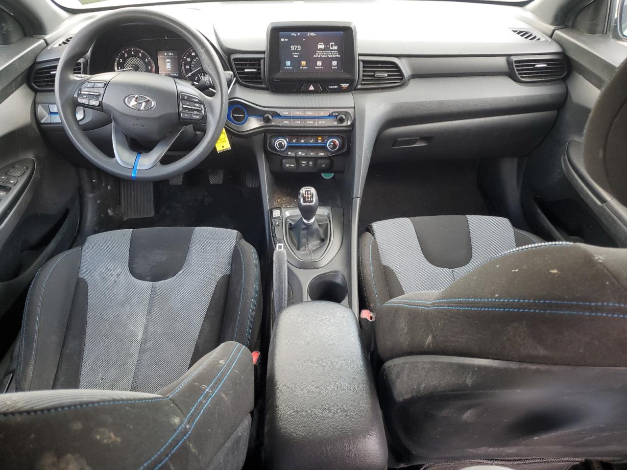 2019 Hyundai Veloster Base VIN: KMHTG6AF3KU006400 Lot: 55974115