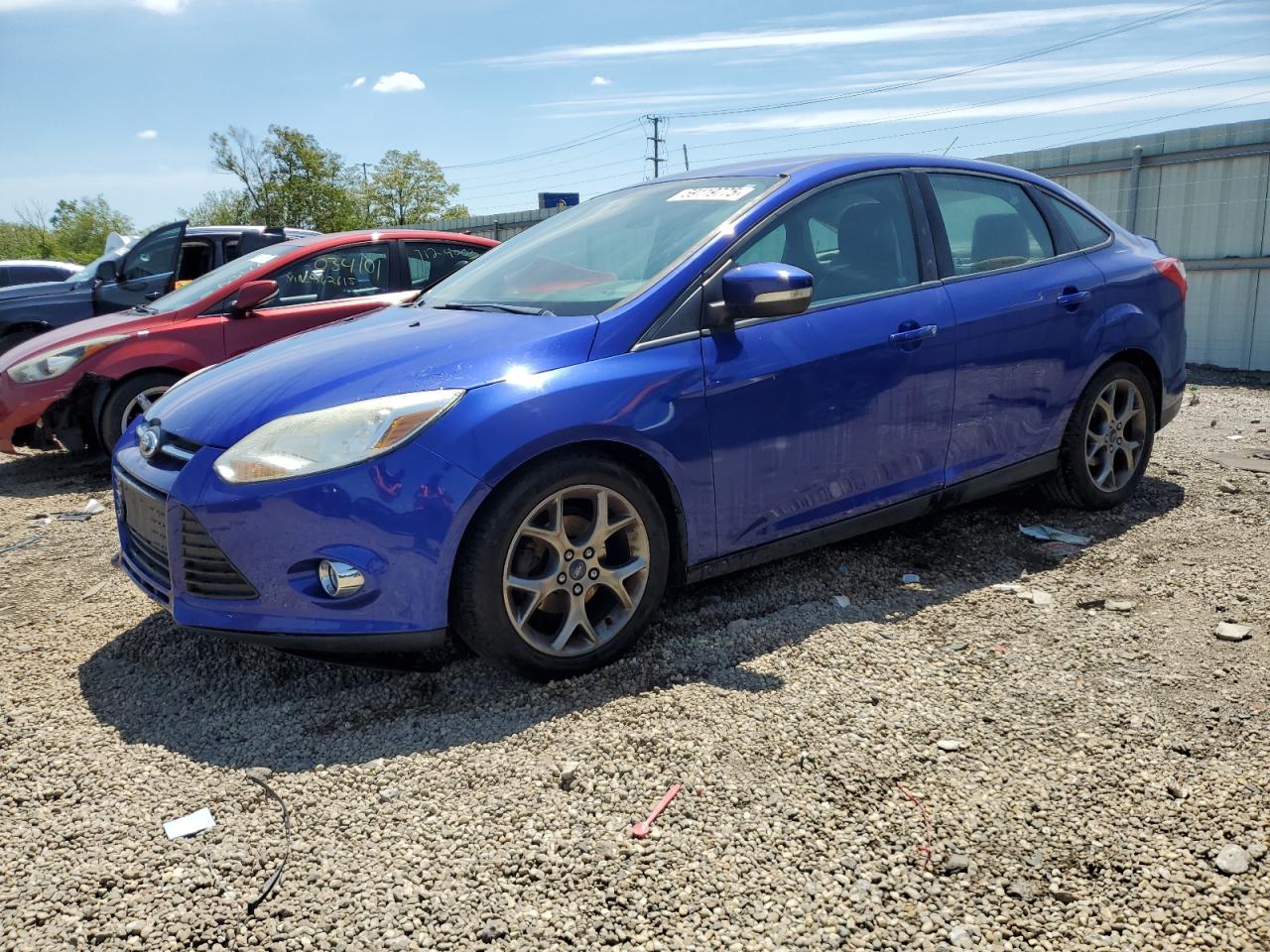 2014 Ford Focus Se იყიდება Chicago Heights-ში, IL - Vandalism