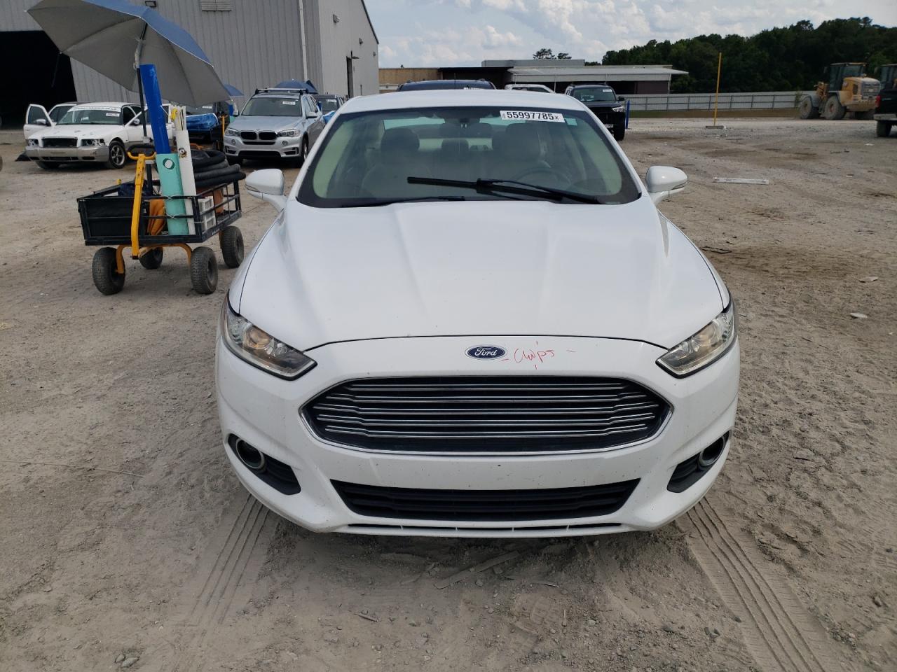 2017 Ford Fusion Se VIN: 3FA6P0H70HR413335 Lot: 55997785