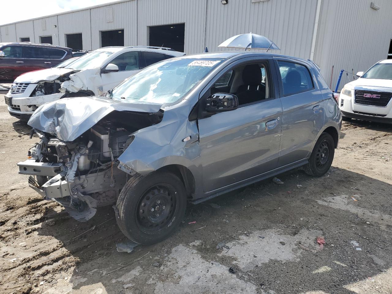 2021 Mitsubishi Mirage Es продається в Jacksonville, FL - Front End