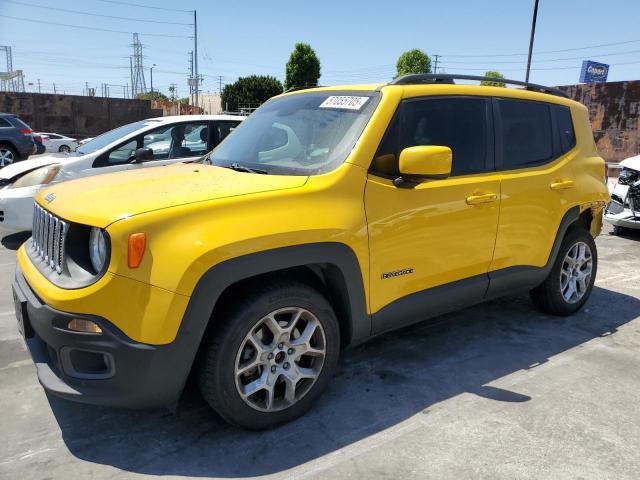  JEEP RENEGADE 2016 Жовтий