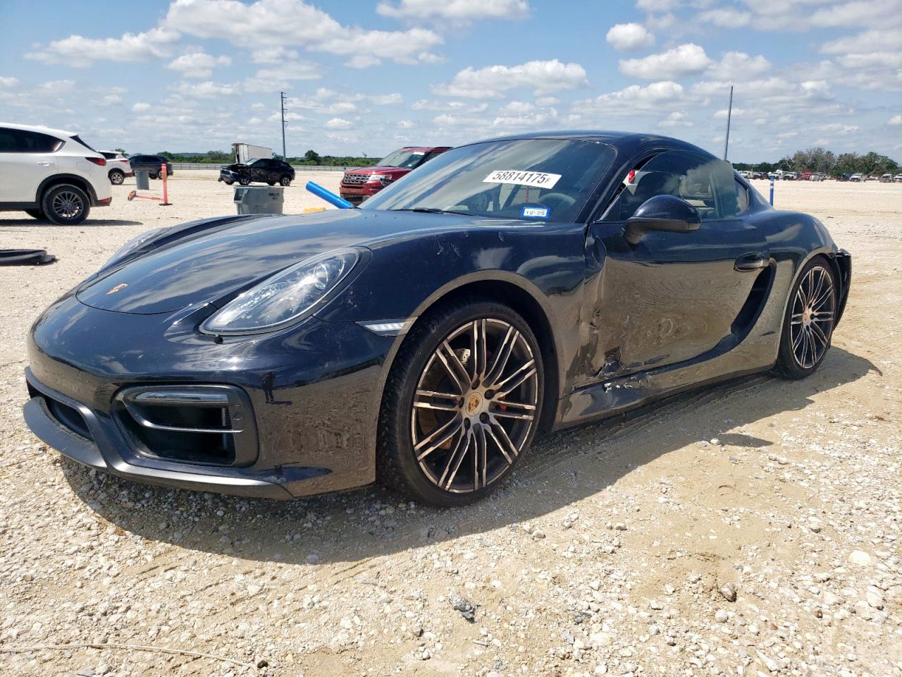 2015 Porsche Cayman S na sprzedaż w New Braunfels, TX - Rear End