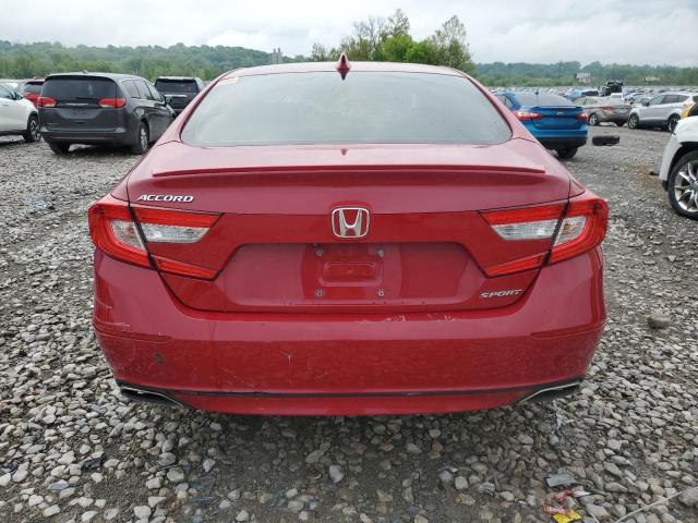  HONDA ACCORD 2019 Красный