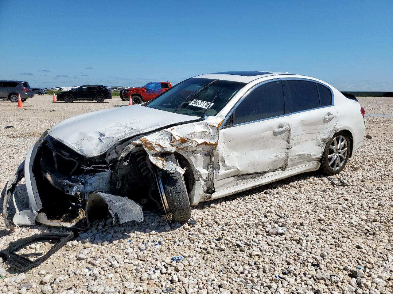 2010 Infiniti G37 იყიდება Taylor-ში, TX - Front End