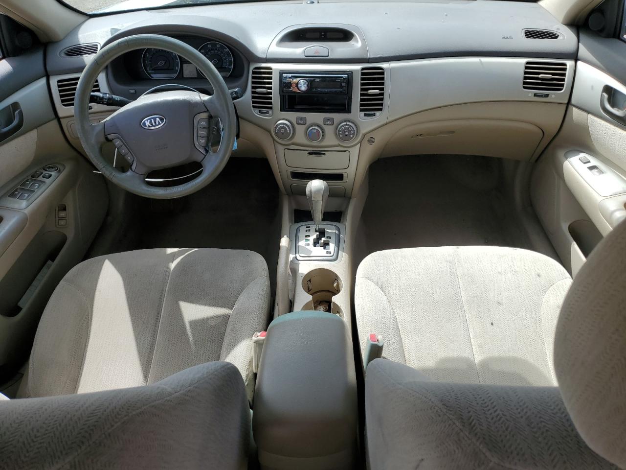 2007 Kia Optima Lx VIN: KNAGE123875097620 Lot: 58494185