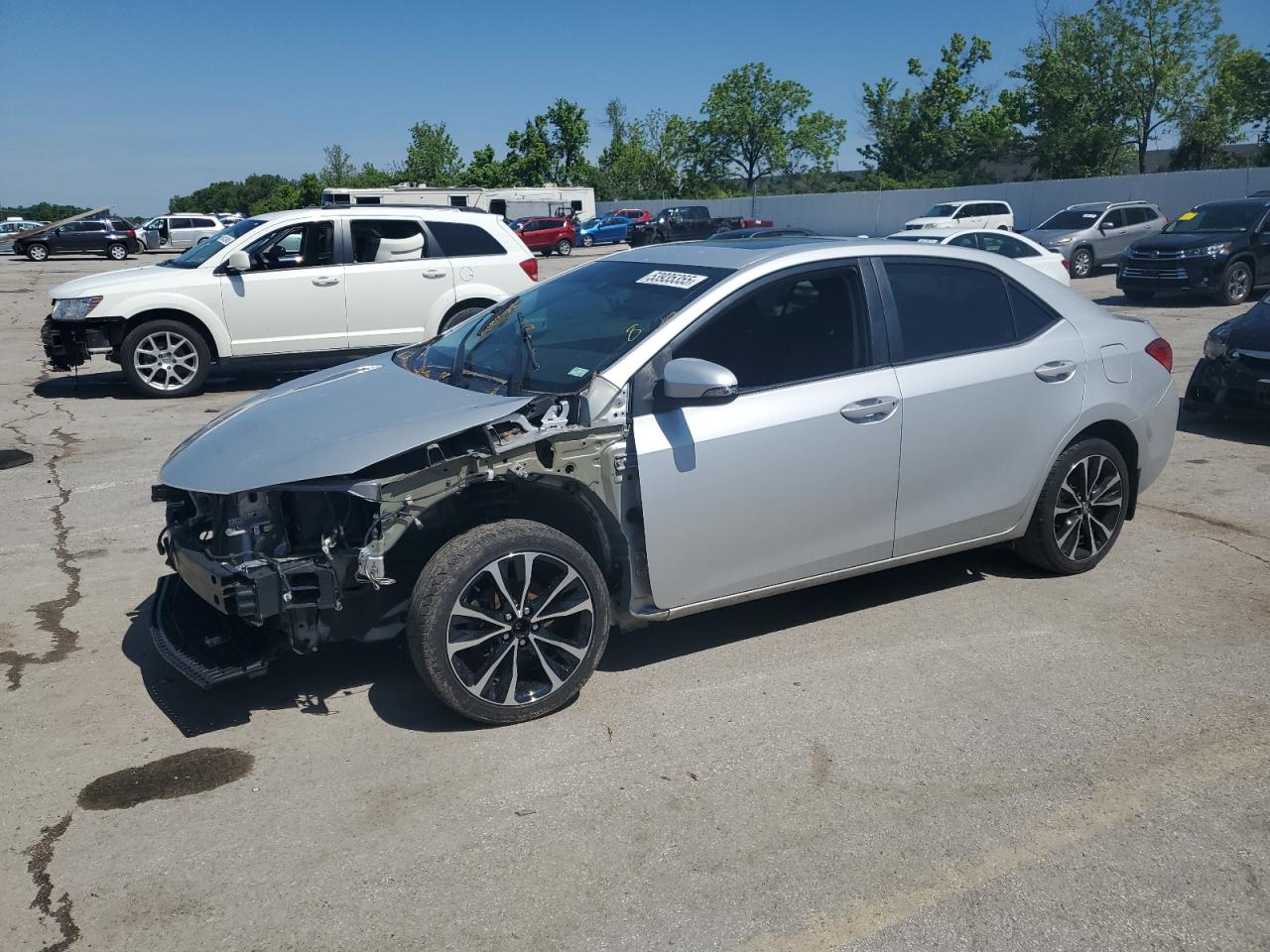 2018 Toyota Corolla L en Venta en Bridgeton, MO - Front End