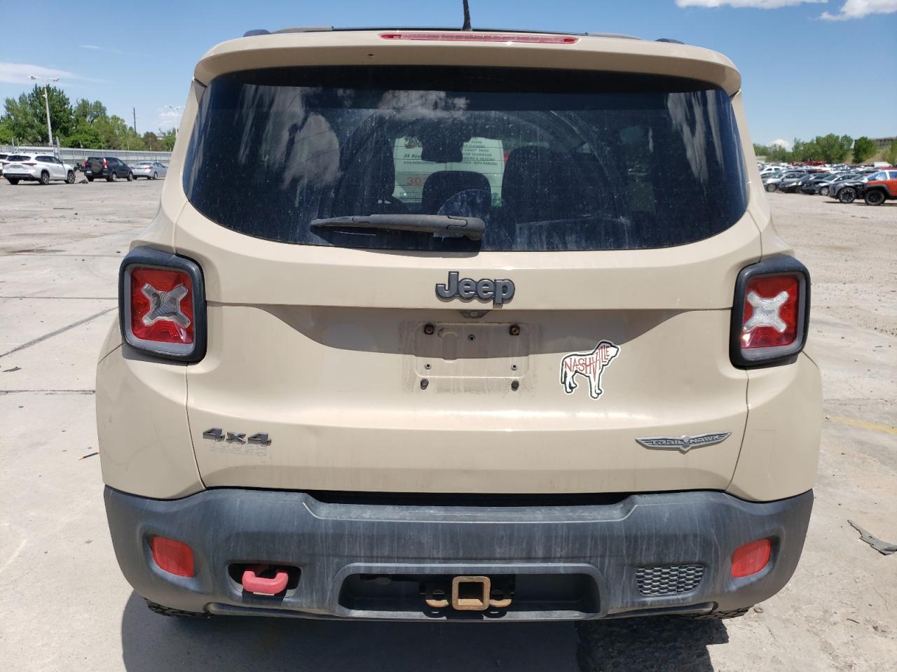 2017 Jeep Renegade Trailhawk VIN: ZACCJBCBXHPE97129 Lot: 57259825