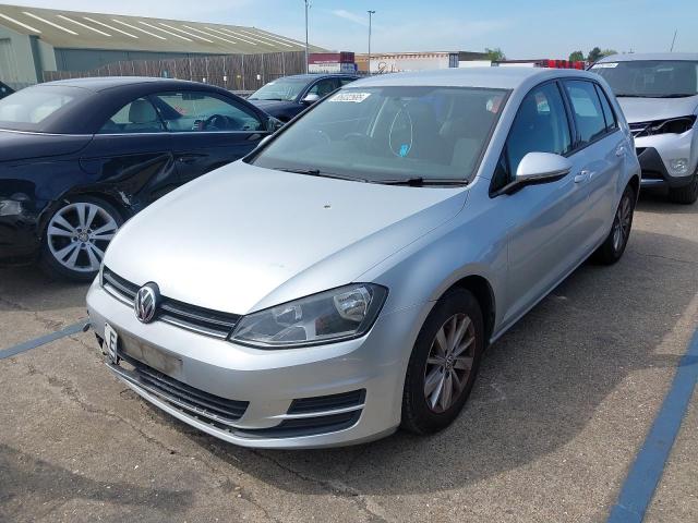 2013 VOLKSWAGEN GOLF S BLU for sale at Copart NEWBURY