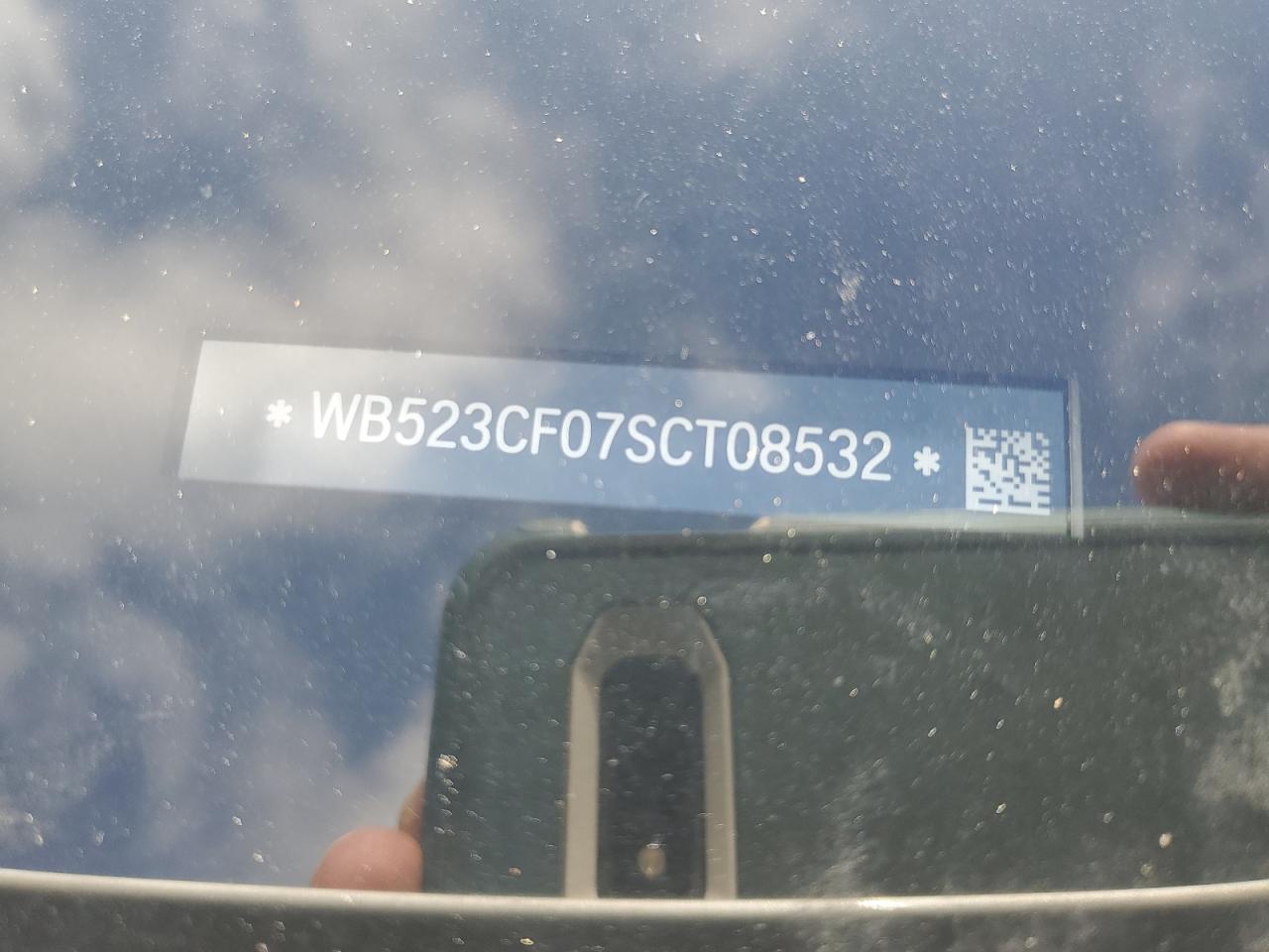 2025 BMW Ix xDrive50 VIN: WB523CF07SCT08532 Lot: 54895475