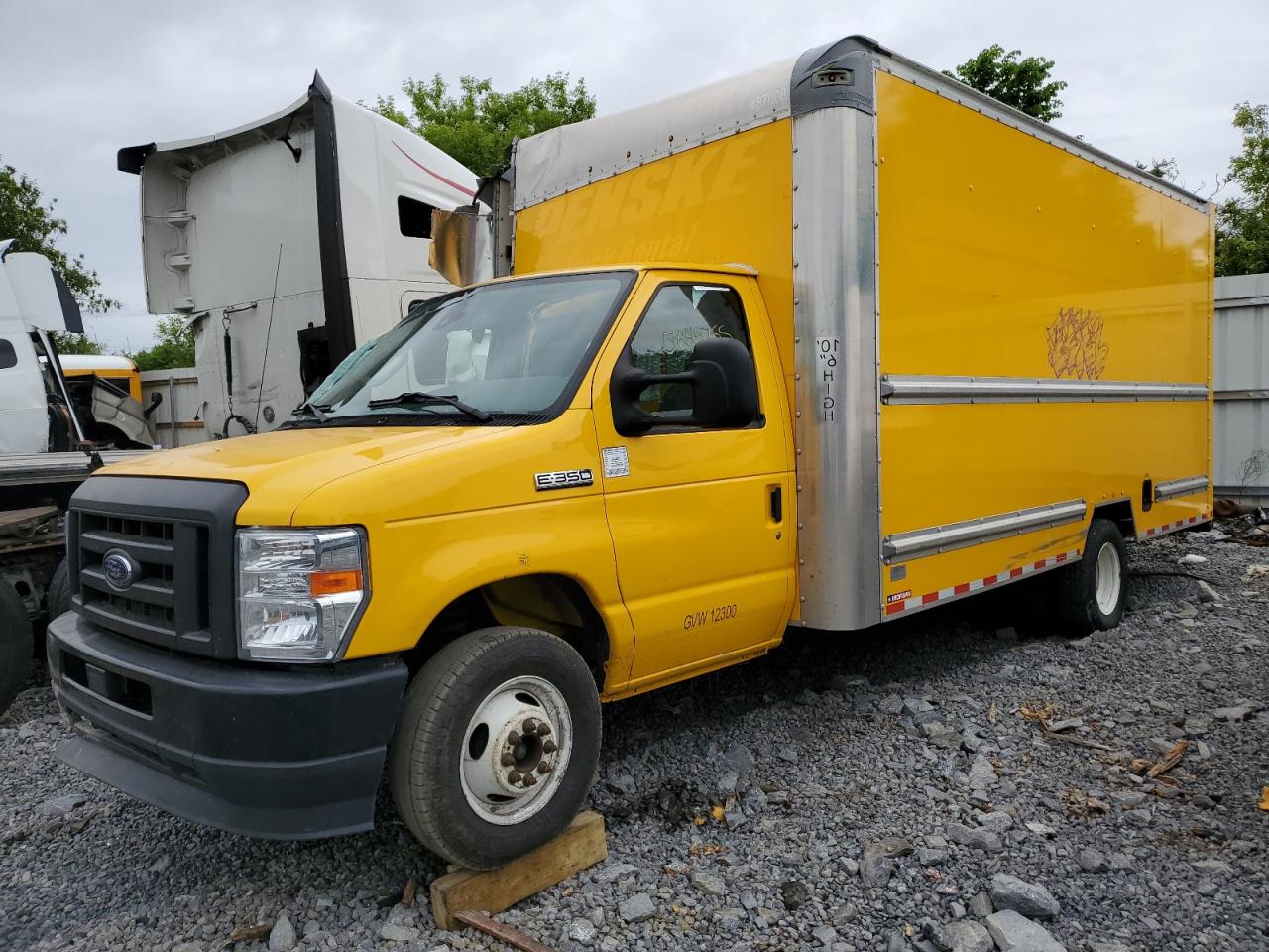 2022 Ford Econoline E350 Super Duty Cutaway Van للبيع في Albany، NY - Rollover