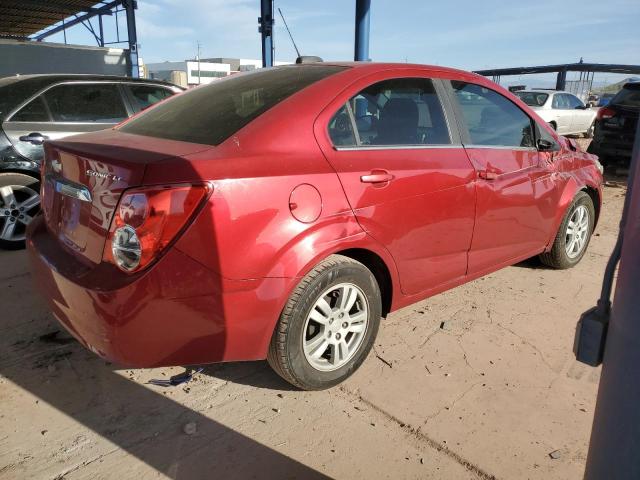  CHEVROLET SONIC 2015 Красный