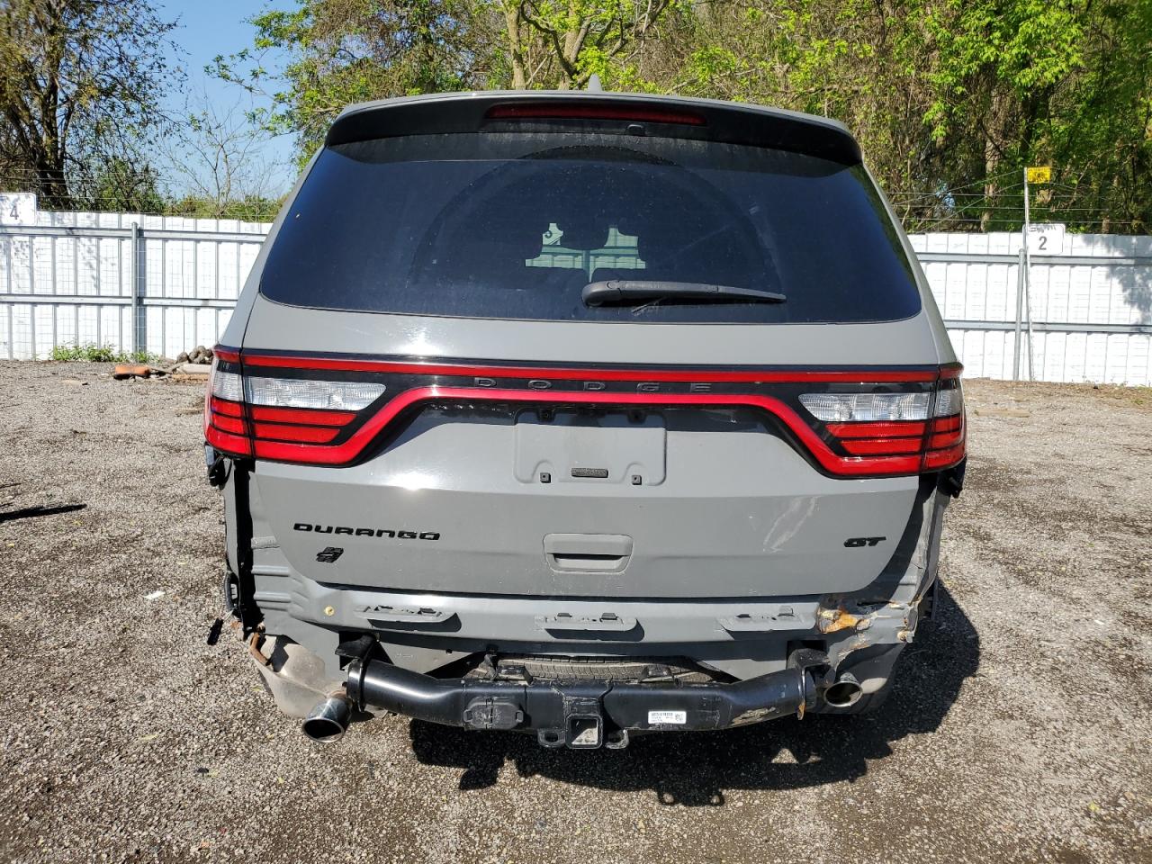 2022 Dodge Durango Gt VIN: 1C4RDJDG8NC204950 Lot: 55531285