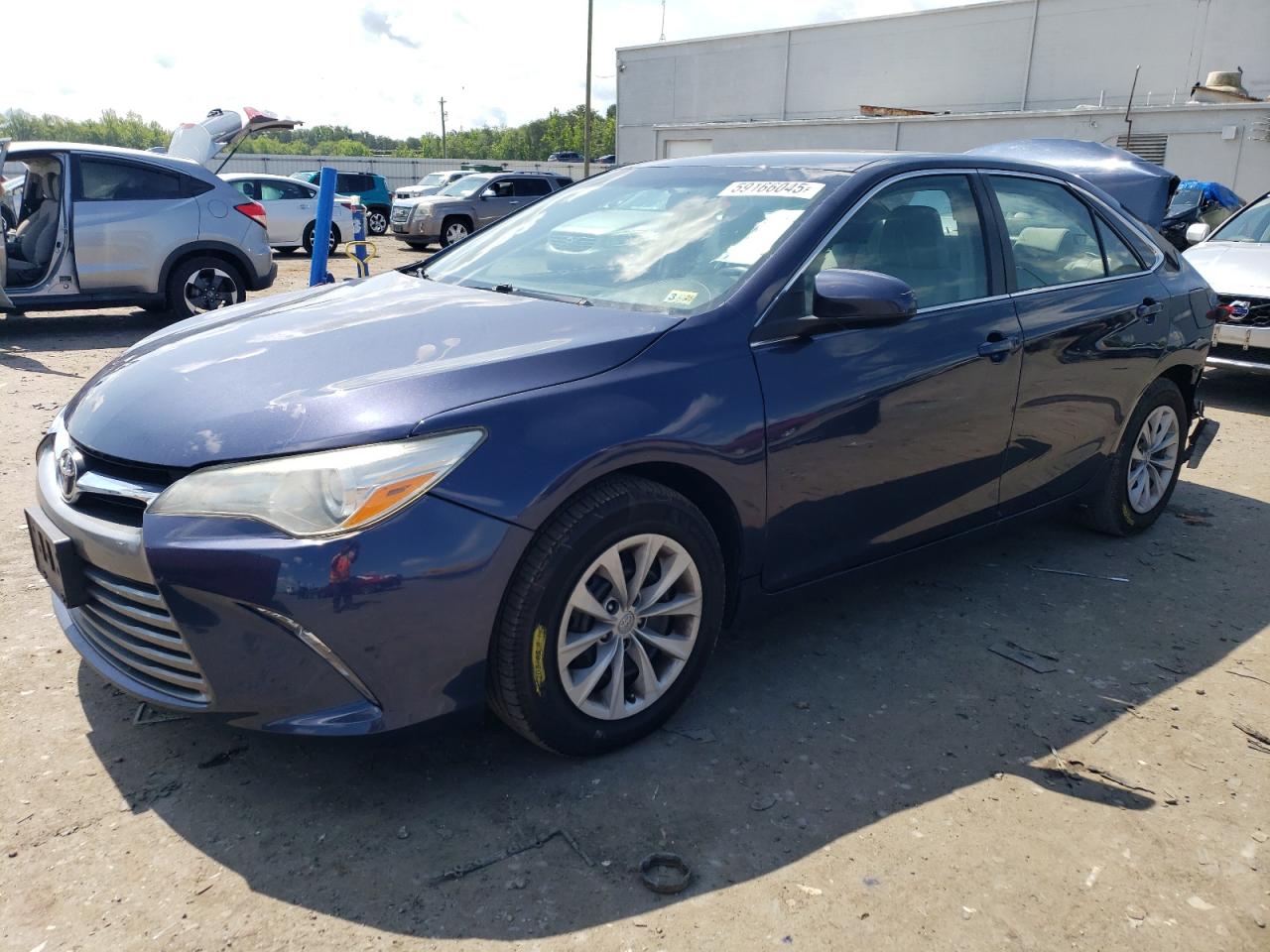 2017 Toyota Camry Le за продажба в Fredericksburg, VA - Rear End