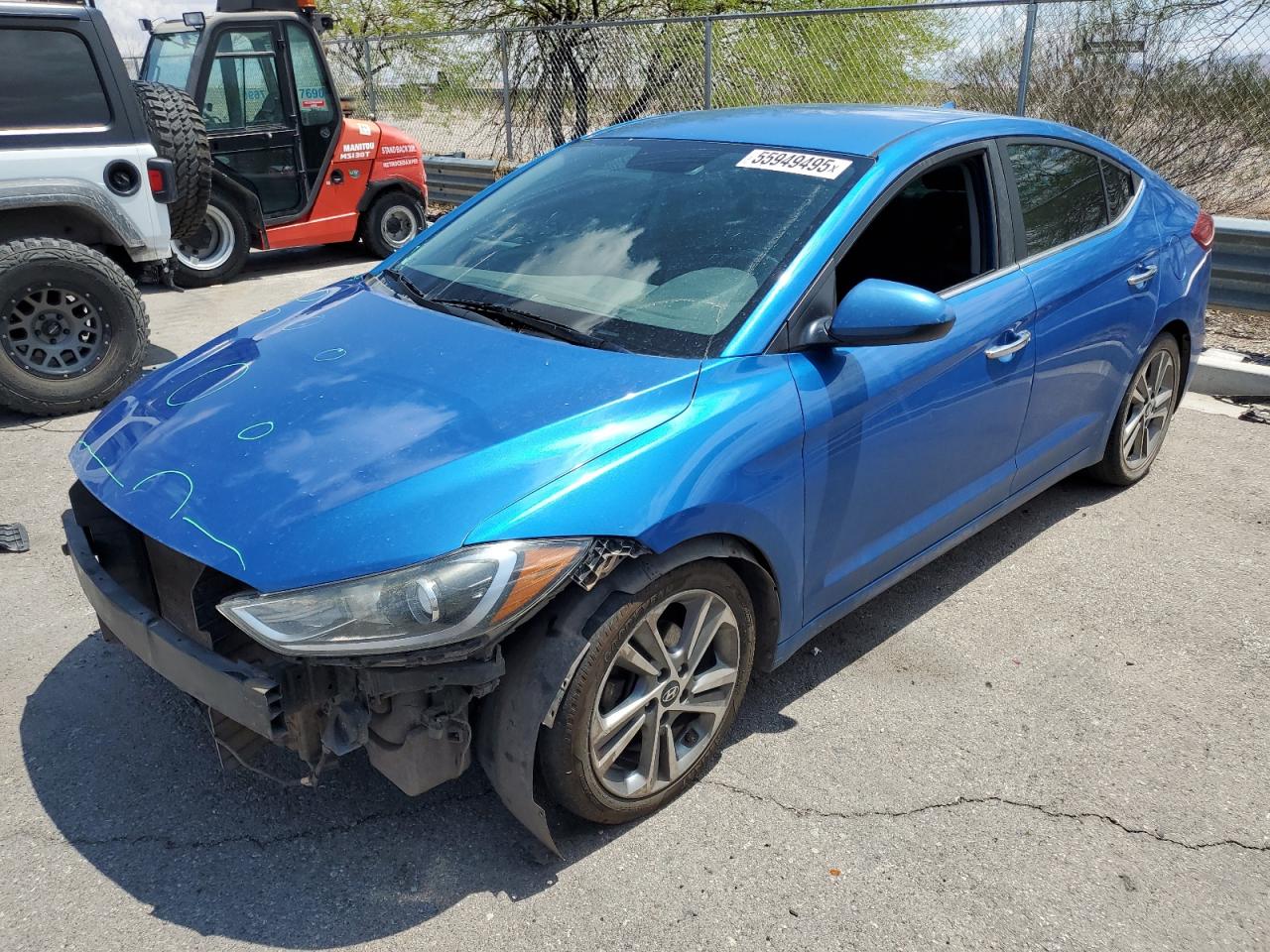 2017 Hyundai Elantra Se for Sale in North Las Vegas, NV - Front End