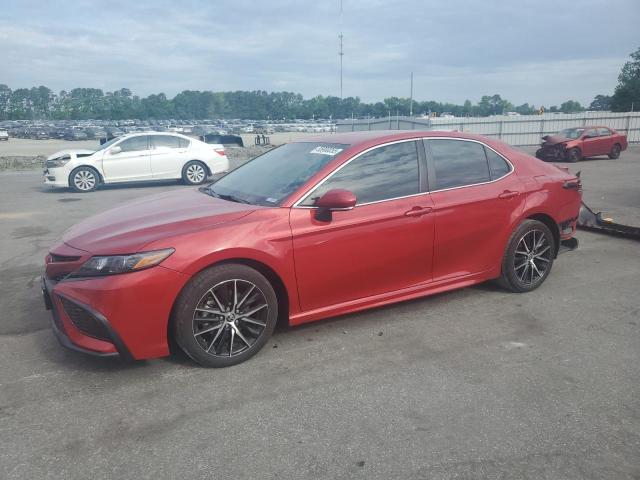  TOYOTA CAMRY 2022 Красный